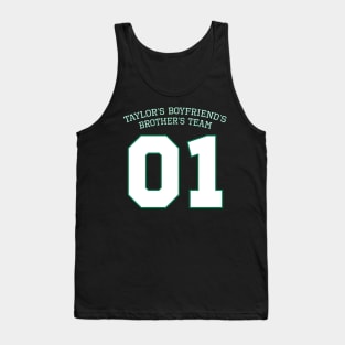 Christmas Gag Gift, Taylor's Boyfriend's Brother's Team Tank Top